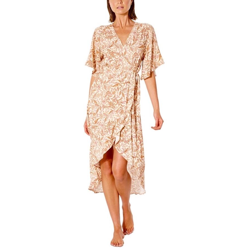 Rip Curl Lunar Tides Wrap Dress, M